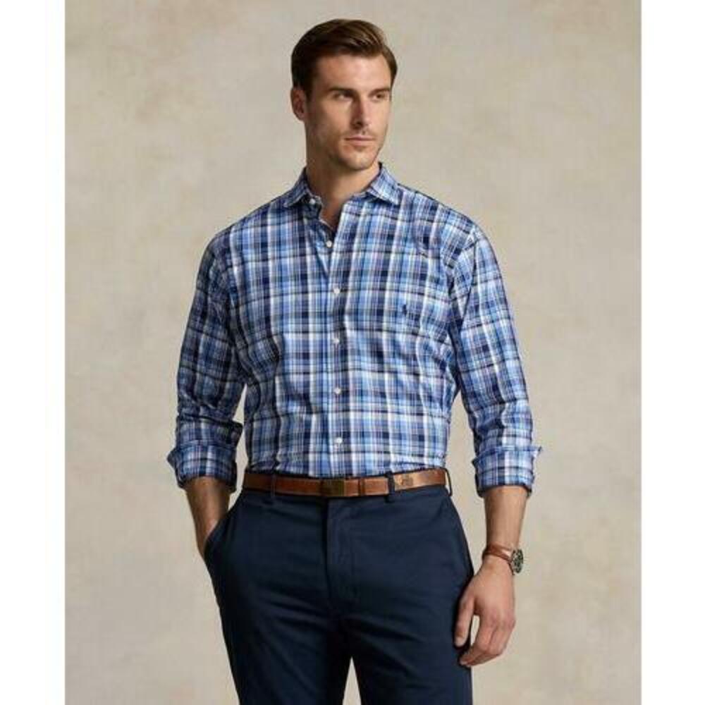 Polo Ralph Lauren Big & Tall Plaid Stretch Poplin Shirt